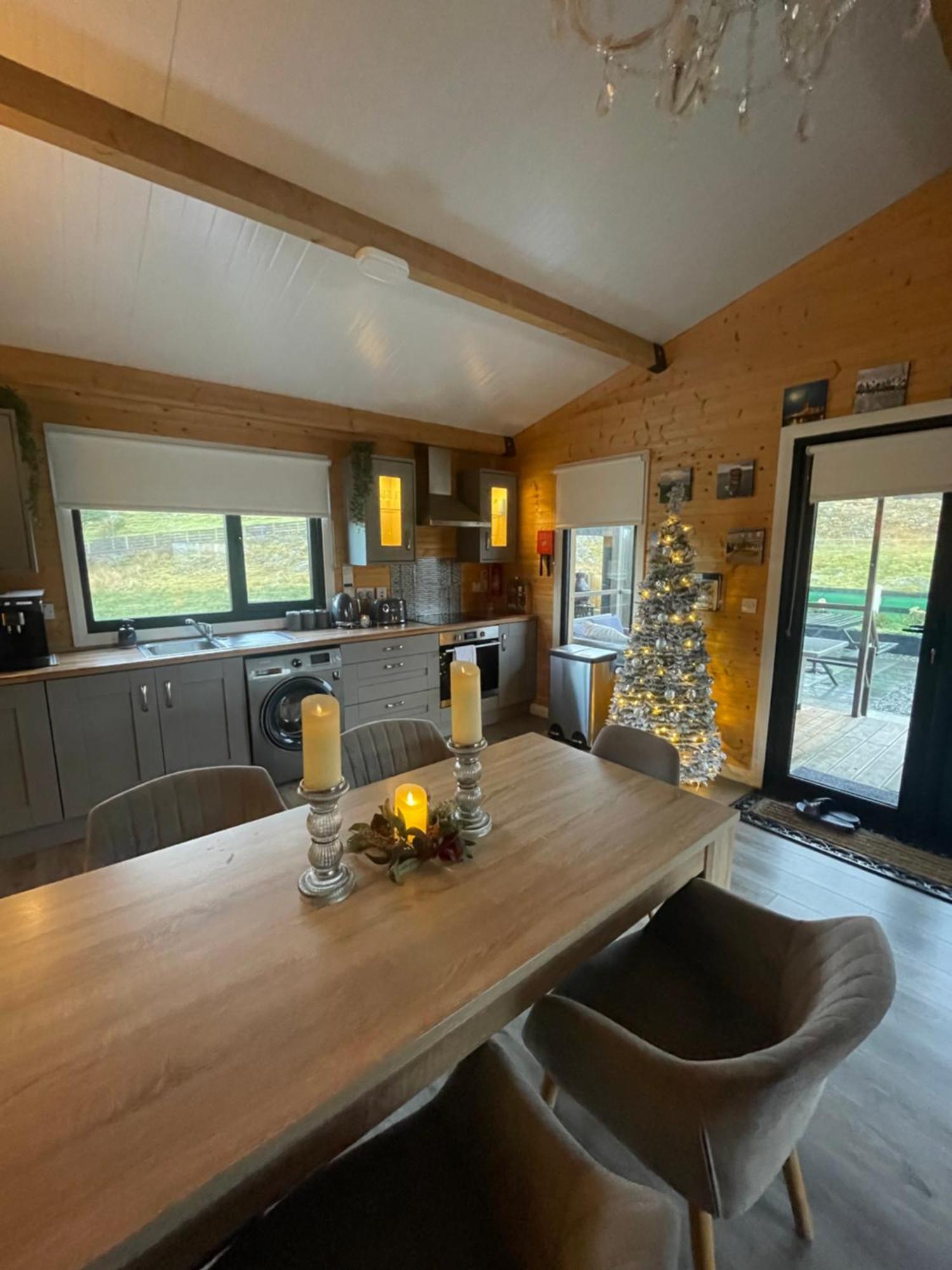 The Lodge Mountain View Log Cabin , Attymass Ballina Boyhollagh Dış mekan fotoğraf