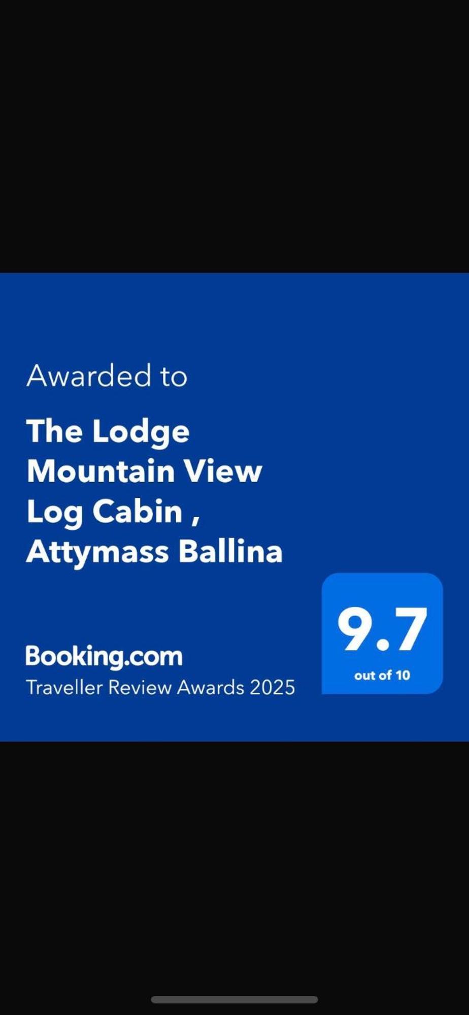 The Lodge Mountain View Log Cabin , Attymass Ballina Boyhollagh Dış mekan fotoğraf